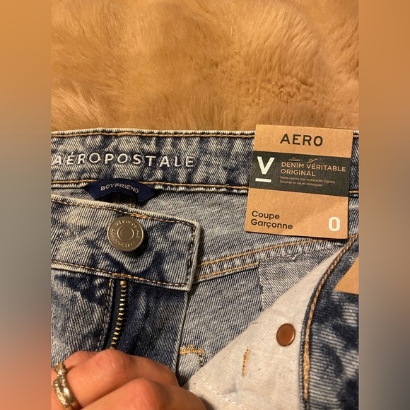 BNWT 2 pairs of Aeropostale woman’s jeans size 0 - Picture 5 of 6